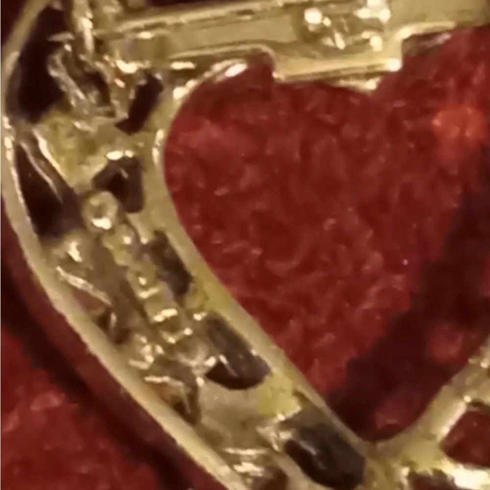 Heart-Shaped Brooch